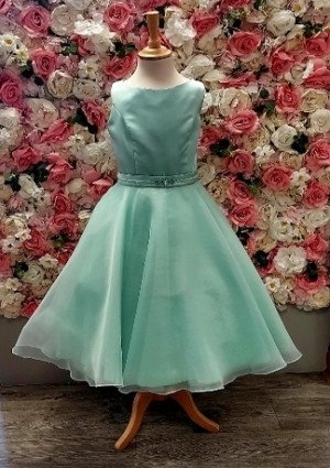 Mint green confirmation dresses best sale