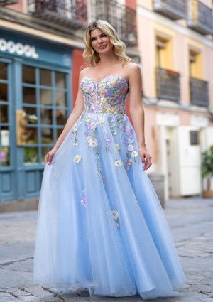 debs graduation dresses ROYAL BLUE DEB DRESS | DEBS DRESSES DUBLIN main image 1